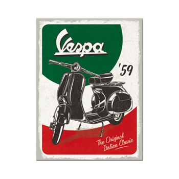 Vespa - The Italian Classic Magnet