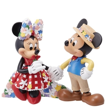 Mickey &amp; Minnie Botanical Figur