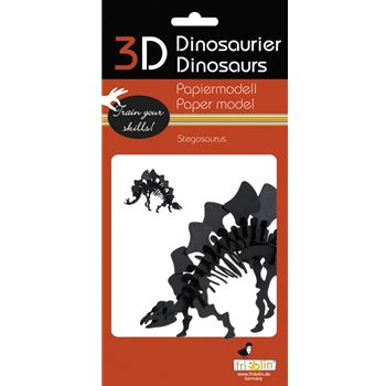 3D Papiermodell Stegosaurus