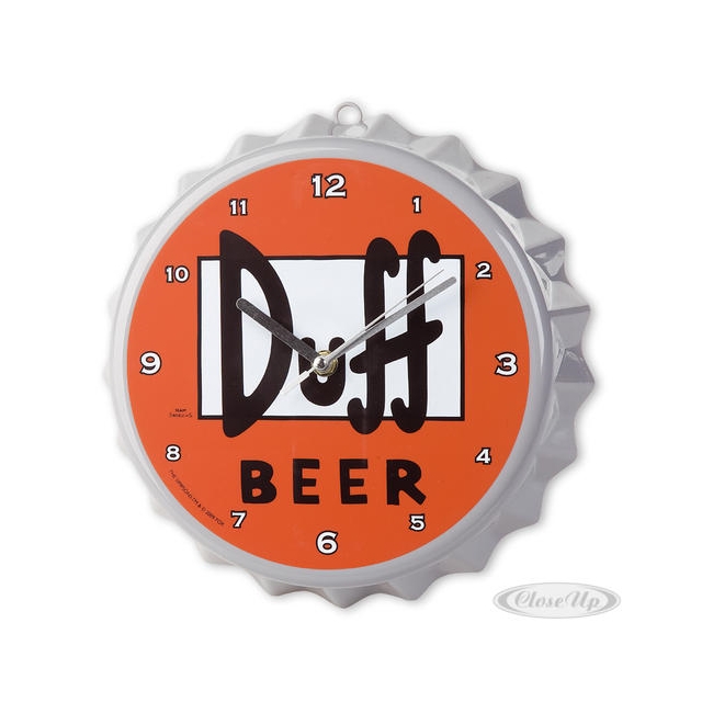 The Simpsons Duff Beer WANDUHR