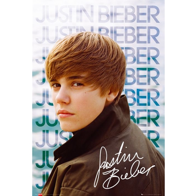 (201) Justin Bieber Water Poster