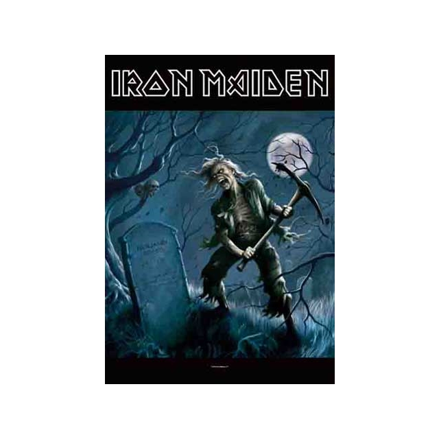 (33) Iron Maiden Ben Bregg Posterflagge