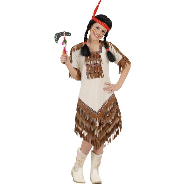 Indianerin 128cm Kostüm
