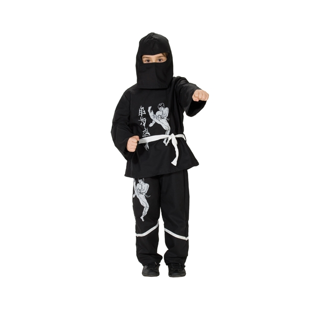 Black Ninja Gr. 104 KOSTÜM