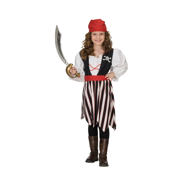 Piraten Girl Gr. 116 KOSTÜM