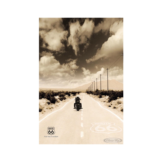 Route 66 Feel The Freedom POSTER