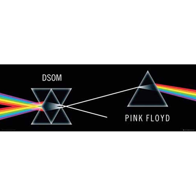 Pink Floyd Dark Side of the Moon Tür-Poster