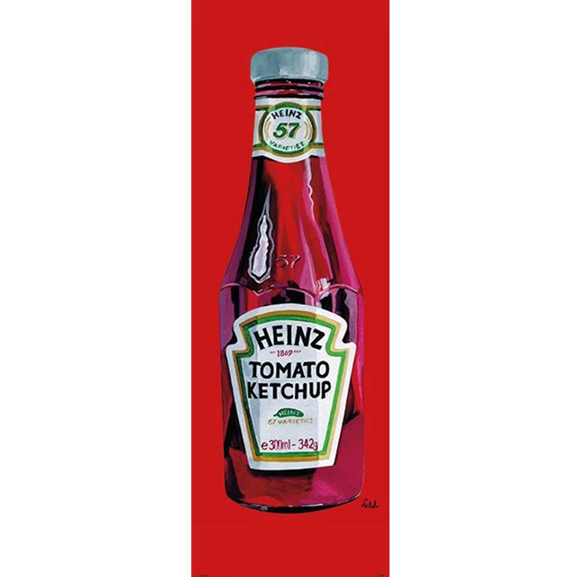 (832) Heinz Tomato Ketchup Tür-Poster