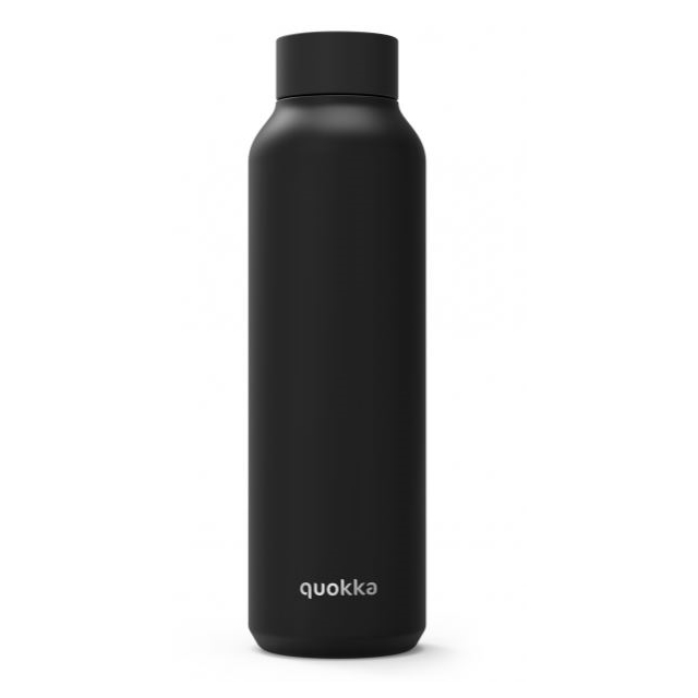 Quokka Solid  Jet Black   Thermo-Flasche 630ml