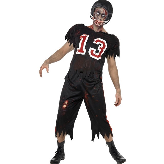 Zombie American Footballer Kostüm