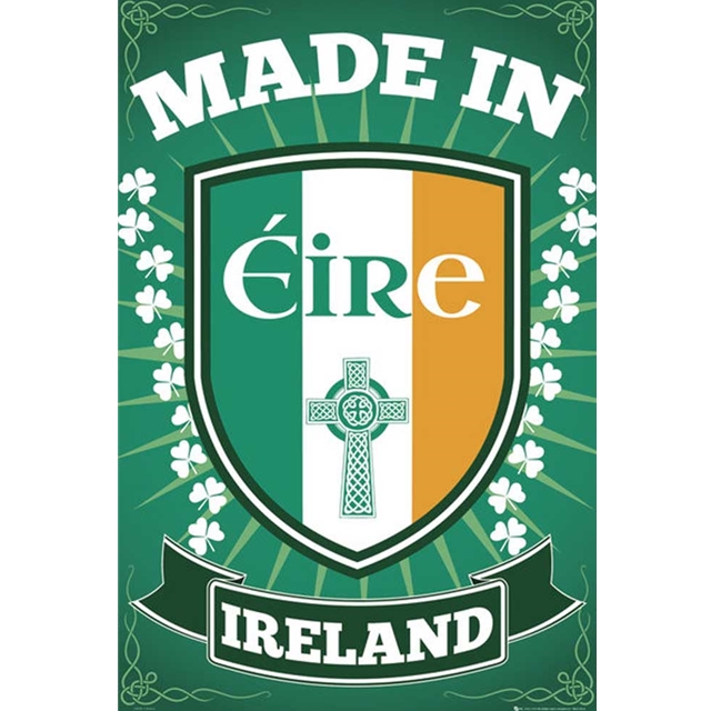 Ireland Made in Éire Poster