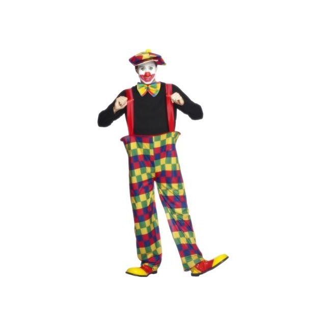 Hooped Clown Zirkus Kostüm
