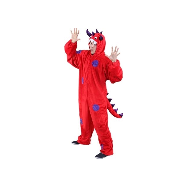 Monster rot-lila Kostüm