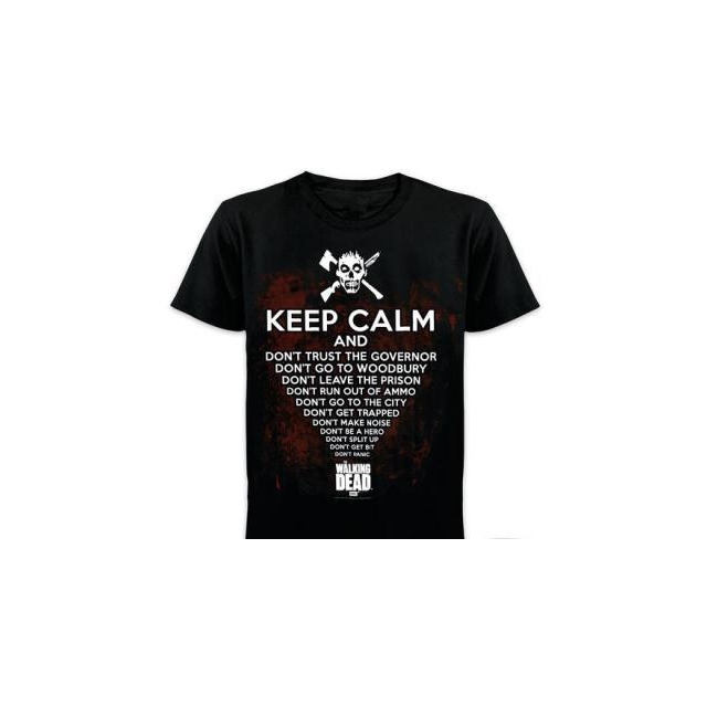 The Walking Dead T-Shirt Keep Calm Spoiler