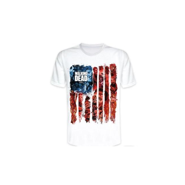 The Walking Dead T-Shirt Beißer Flagge USA