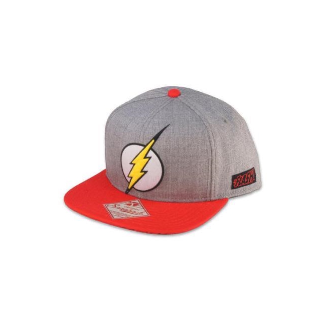 Flash Snap Back Cap Logo Roter Blitz