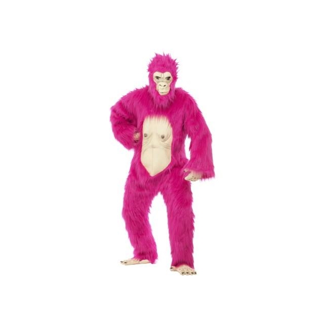 Gorilla deluxe pink Kostüm