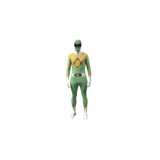 Morphsuits Power Ranger grün Kostüm