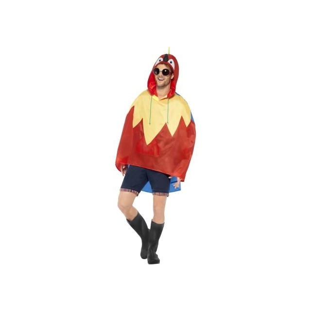 Papagei Party Poncho