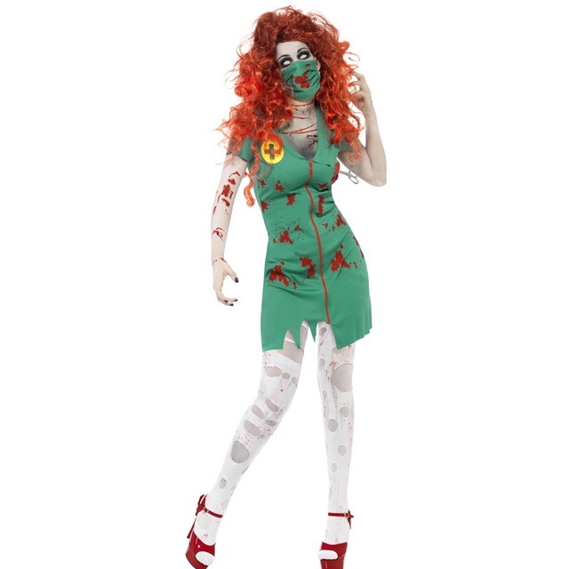 Zombie OP Schwester Kostüm