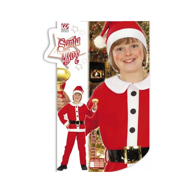 Santa Boy 140cm Kostüm
