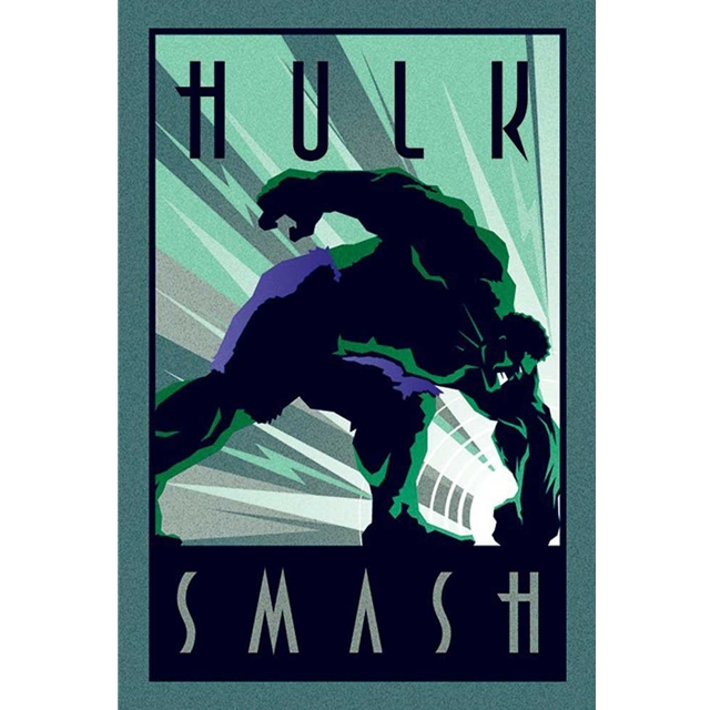 Marvel Deco - Hulk Poster
