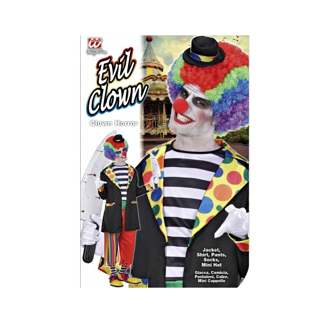 Horror Clown M Kostüm