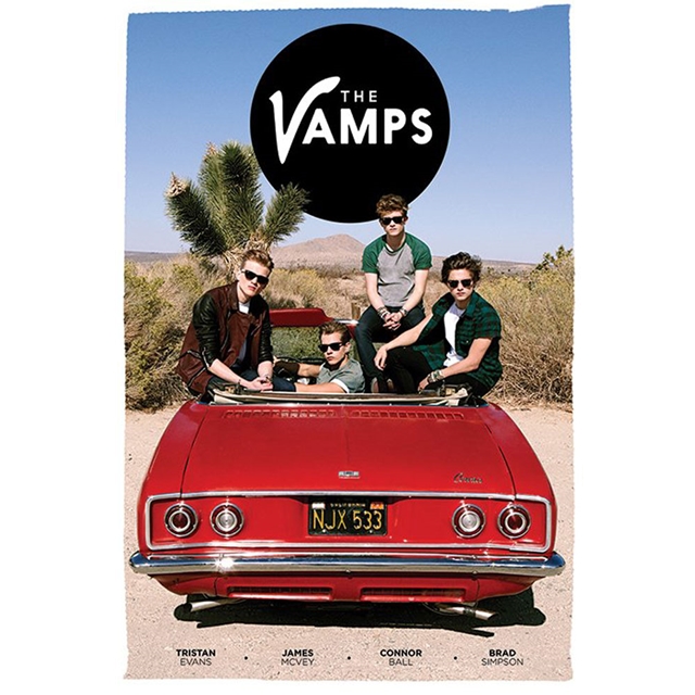 The Vamps Car Poster