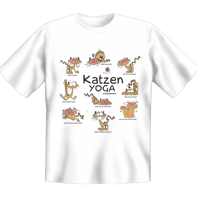 Katzen Yoga T-SHIRT