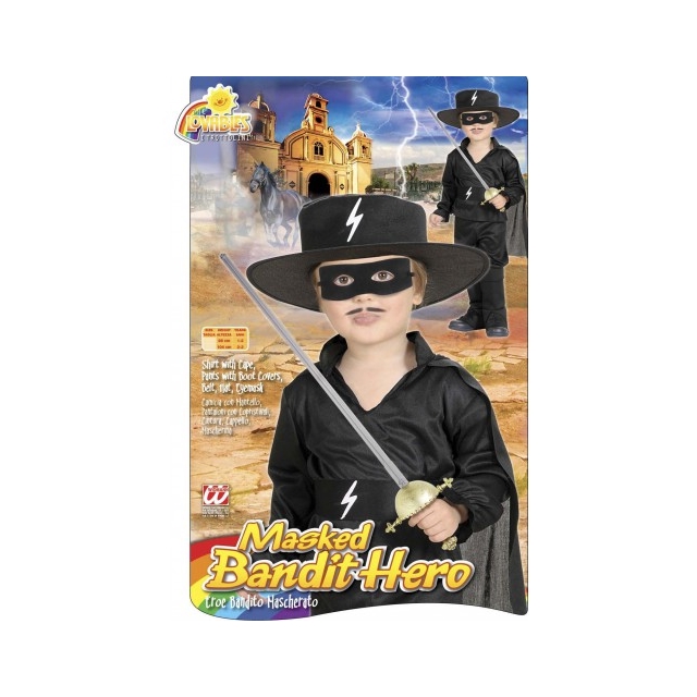 Bandit / Zorro 104cm Kostüm