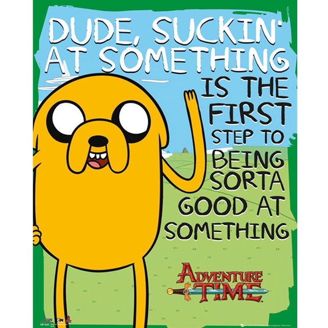 Adventure Time - Suckin Mini-Poster