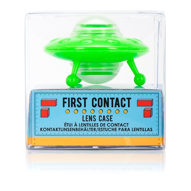 Alien UFO Kontaktlinsenbehälter