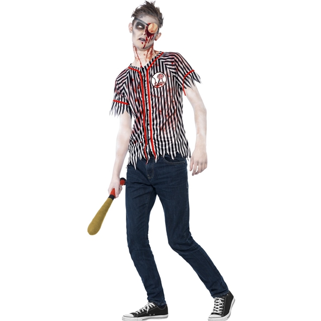 Zombie Baseballspieler Kostüm