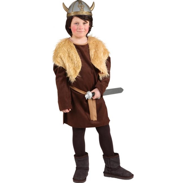 Wikinger Junge 116-128 Kostüm