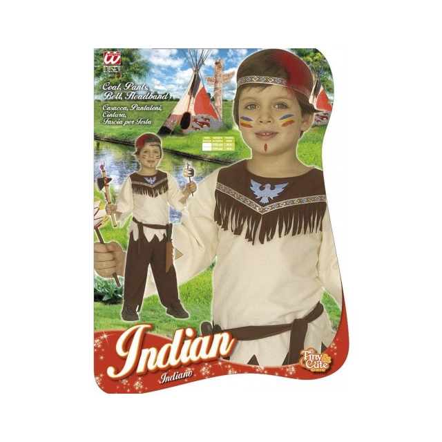 Indianer Junge 3-5 Jahre Kostüm