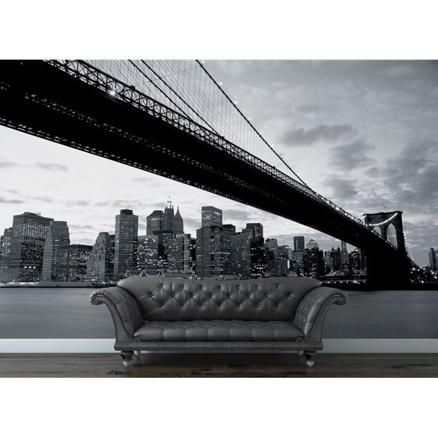 New York Manhattan Bridge Foto-Tapete Deko