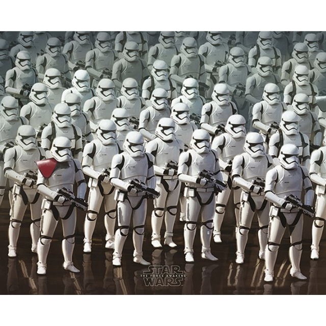 (547) Star Wars VII - Stormtrooper Army Mini-Poster