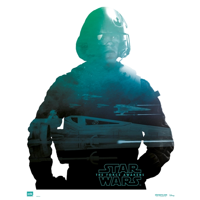 Star Wars VII - Poe Mini-Poster