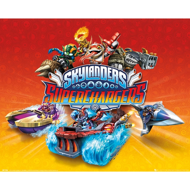 Skylander - Superchargers Mini-Poster