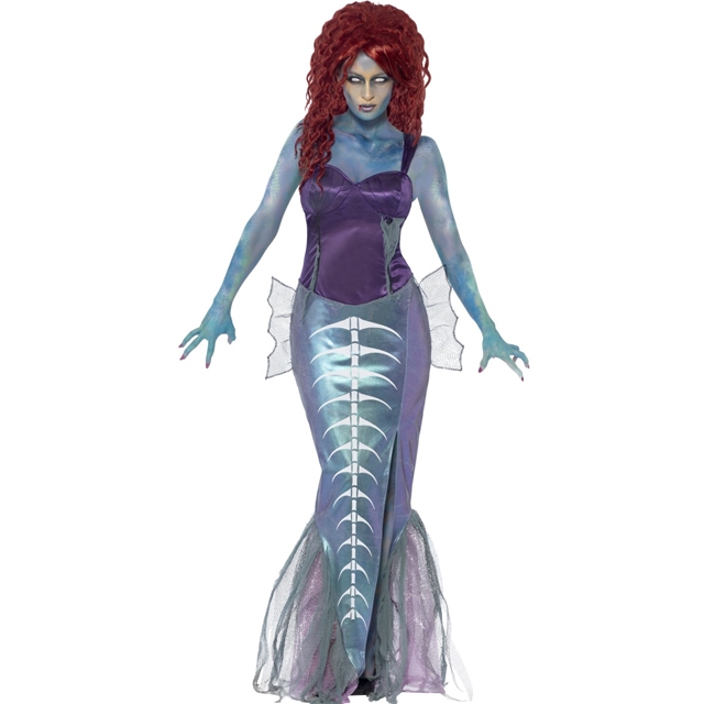 Zombie Meerjungfrau Kostüm