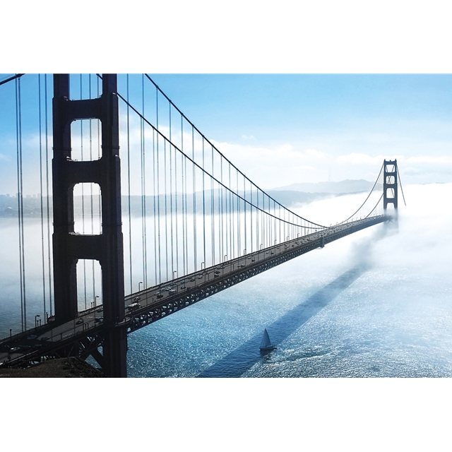 (166) San Francisco - Golden Gate Bridge Poster