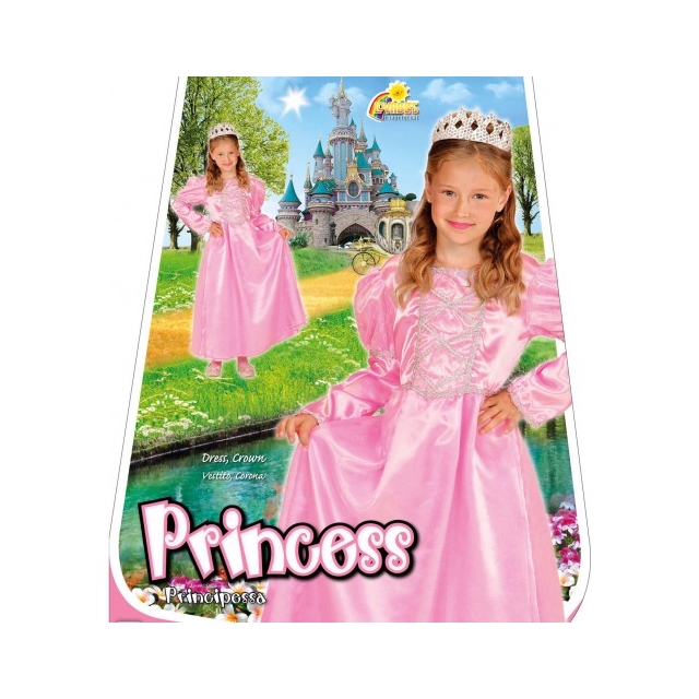 Prinzessin 4-5 Jahre Kostüm