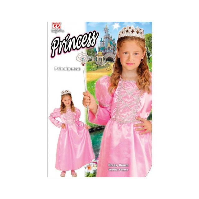 Prinzessin 5-7 Jahre Kostüm