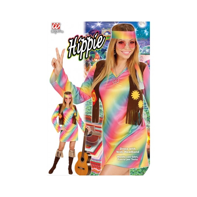 Hippie Girl M Kostüm