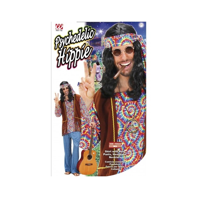 Hippie Psychedelic Kostüm M