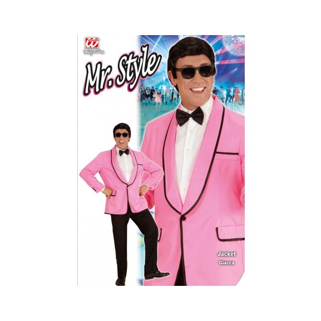 Mr. Style rosa 50er Jacke XL