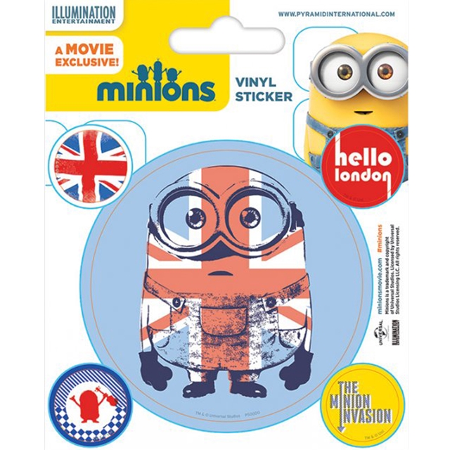 Minions London Sticker-Set