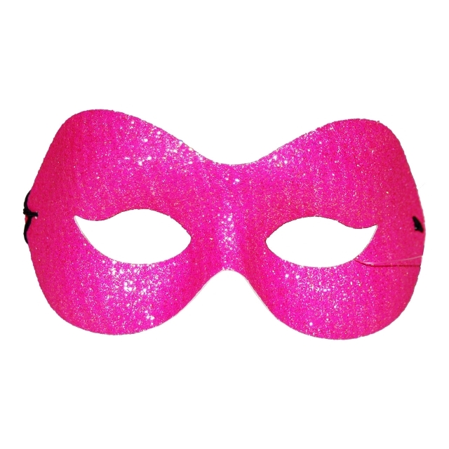 Loup Glitter pink Augenmaske