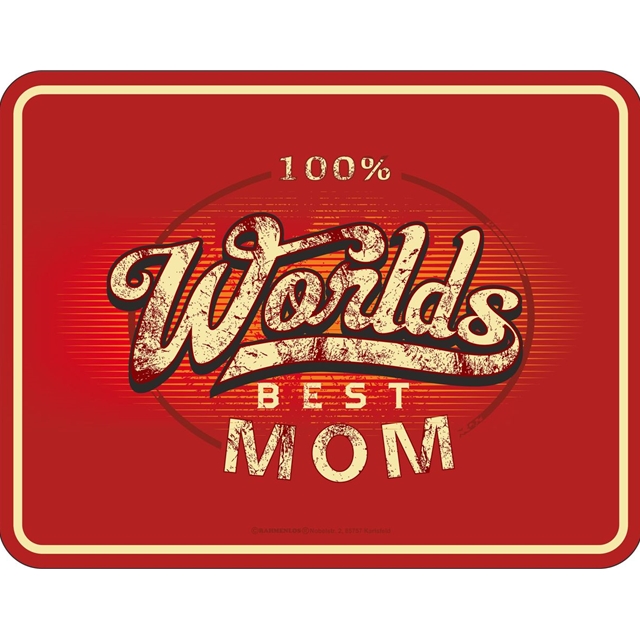 100% Worlds Best Mum Magnet