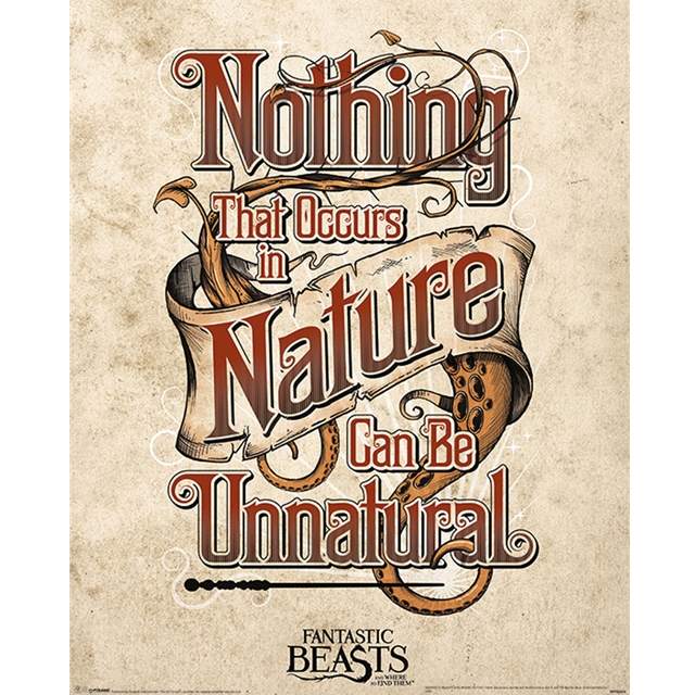 Fantastic Beasts - Unnatural Mini-Poster